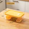 Sub-pacote ao ar livre Bento Sushi Caixa Selada Caixa de Armazenamento de Alimentos de Plástico com Tampa Transparente Grau Alimentício Preservação de Frutas Caixa