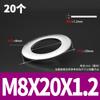 Arandela Acero Inoxidable 304 Arandela Plana Grande Redonda Engrosada Metal Tornillo Mesón M2M3M4M5-M30