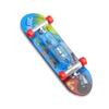 Patineta de dedo luminosa, patineta deportiva luminosa con luz, mini patineta de superficie esmerilada, doble balancín, juguete transfronterizo para niños.