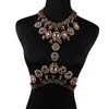Collar de Joyería de Venta Caliente Transfronterizo Clásico Europeo y Americano Moda Diamante Largo Multicapa Cadena Corporal Cadena de Cintura en stock