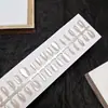Dicas para Unhas Artísticas Simples Transparentes Estilo Gatinho Largas Tiras Pré-fabricadas 30 Peças Por Tamanho Unhas Usáveis Fábrica Direta Personalização