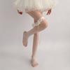 Calcetines de encaje medias para niños verano lazo sobre la rodilla medias lolita medias hasta la pantorrilla anillo cinta pura