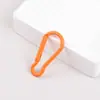 Accesorios para Joyería DIY Calabaza Pintada de Colores Mosquetón de Aleación Hebilla de Resorte Hebilla de Escalada Gancho para Colgante de Llavero