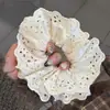Brillante Coletero Estilo Zhao Lusi para Mujer, Goma para el Cabello de Alta Gama, Cuerda para Moño, Accesorio para el Cabello de Xu Yan