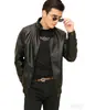 Chaqueta de Cuero para Hombre 2026 Estilo Regular Solapa Nuevo Modelo Abrigo Chaqueta de Cuero Elegante Moda Chaqueta de Cuero Biker Talla Grande Ropa para Hombre