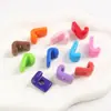 Hebilla Popular para Zapatos Casuales de Acrílico Alfanuméricos Ingleses Bloques de Construcción DIY Accesorios de Cadena para Teléfono Móvil Hechos a Mano Venta al por Mayor