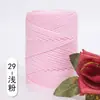 Corpo de luz grosso fio de gelo oco fio de gelo tecido à mão diy saco fio almofada fio de verão chapéu de sol fio