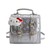 Mochila Dulce Estilo Girly para Mujer 2026 Nueva Bolsa Escolar Estilo Cambridge College Bolsa Cruzada de Hombro Único para Primavera y Verano Multifuncional