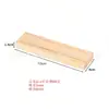 Base Ranurada de Madera Maciza con Esquinas Redondeadas para Tarjetas de Notas de 6-10.5 cm Soporte de Exhibición Base de Madera Hecha a Mano para Bricolaje Especificaciones