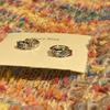 Aretes de Diamantes de Color Ins Moda Nicho Sentido de Alta Gama Celebridad de Internet Estilo Coreano Explosiones Aretes 2025 Nuevos Aretes Combinables