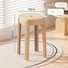 Banquito Pequeño Doméstico de Plástico Banquito Bajo Apilable Engrosado Baño Mesa de Centro Silla para Sala de Estar Silla para Niños Banquito Redondo Pequeño de Plástico