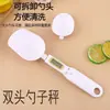 Balanza de Cuchara, Balanza de Cuchara Medidora, Báscula de Alimentos, Mini Báscula Electrónica, Balanza para Ingredientes, Balanza para Comida de Gato y Perro, Balanza para Leche en Polvo, Balanza de Cuchara de Doble Cabeza
