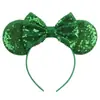 Acessórios de cabelo do Mickey transfronteiriços bordado lantejoulas laço faixa de cabeça de festa faixa de cabeça de parque de diversões férias acessórios de cabelo infantis pronta entrega