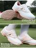 Sapatos de Golfe Pgm para Mulheres, Fivela Rotativa Impermeável, Sapatos Esportivos Antiderrapantes, Venda Direta da Fábrica, Sapatos de Golfe para Mulheres