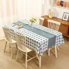 Mantel Impermeable y a Prueba de Aceite, Peva Sin Lavado, Lujo Ligero, Gama Alta, Cuadrado, Mantel Simple de Dibujos Animados para Picnic, Mantel para Mesa de Dormitorio de Estudiante