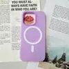 Capa de Celular Magnética Fosca em Gel Duas em Uma Transfronteiriça Adequada para iPhone 17/16 Pro Max com Toque Aveludado de Cor Pura