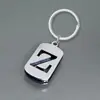 Chaveiro de Aço Inoxidável com 26 Letras Inglesas Vazadas e Polidas Transfronteiriço Simples Personalizado Pingente para Mochila Carro