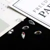 Vidro Furo Lateral Gota d'Água Contas Soltas Artesanal DIY Material para Miçangas Pacote Pulseira Joias Acessórios Fabricante Atacado