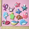 Lindos Animales Marinos Creativos PVC Goma Suave Decoración para Refrigerador Imanes Pegatinas de Educación Temprana Venta al por Mayor Imanes Magnéticos Imanes para Refrigerador DIY