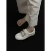 Zapatos de Entrenamiento Alemanes para Mujer de Piel de Oveja con Lazo y Pedrería Plateada, Novedad Primavera 2026, Zapatillas Versátiles Cómodas de Suela Gruesa