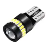 Bombillas de coche de alto brillo, luces de posición LED T10, luces LED de coche de alto brillo con decodificación 18+1 SMD, luces del tablero, luces de matrícula