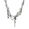 Collar de perlas con borlas barrocas superpuestas multicapa con estrella de cinco puntas, diseño de nicho, cadena de clavícula de temperamento femenino, nueva cadena para el cuello
