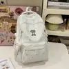 Mochila Personalizada Estilo Girly para Niñas, Mochila de Dibujos Animados de Niña con Estrellitas, Set de Dos Piezas de Gran Capacidad para Estudiante