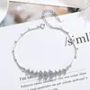 Transmisión en Vivo Popular Pulsera de Dos Quilates Estilo Bolso de Princesa Imitación Moissanita para Mujer Pulsera Versátil de Nicho Temperamento Joyería de Mano