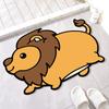 Alfombrilla absorbente para baño con lodo de diatomeas, bonita alfombrilla antideslizante Koji para puerta de baño