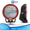 Nova luz de trabalho 9 polegadas 225W alta potência holofote off-road luz de teto luz de modificação luz de caminhão leve Luz de engenharia