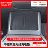 Adecuado para el Nuevo Modelo 3Y de Tesla, Control Central, Carga Inalámbrica, Alfombrilla Antideslizante, Alfombrilla de Silicona para Carga Tesla