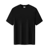 Camiseta Redonda de Verano Personalizada al por Mayor Camisa Publicitaria para Deportes al Aire Libre Cuello Redondo 300g Manga Corta Ropa de Trabajo con Logo Impreso