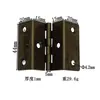 Bisagra de tres pliegues accesorios de bisagra para puerta de mueble armario bisagra de hierro plegable doblada ferretería para marco de fotos armario de zapatos armario con espejo venta al por mayor