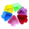Spot Atacado Molde de Silicone para Bolo Colorido 7cm Vários Copos para Muffin Pudim Gelatina Puff