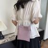 2024 Nova Vertical Mini Simples Ombro Crossbody Casual Bolsa para Celular Verão Portátil Bolsa para Chave de Celular