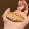 Libro Rojo Mismo Estilo Pulsera Cepillada Brillo Galaxia 2025 Nuevo Método Antiguo Oro Brillo Apertura Pulsera Exquisita