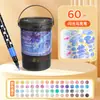 Nuevo Marcador Acrílico con Purpurina Intermitente para Pintura Infantil, Bolígrafo Fluorescente de Punta Suave, Bolígrafo de Purpurina Colorido para DIY, Bolígrafo para Journaling