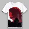 Verano 2023 Godzilla 2 Rey de los Monstruos Camiseta Secundaria de Anime de Manga Corta Ropa de Clase de Manga Corta para Estudiantes