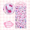 Auténticos Pegatinas de Fieltro de Dibujos Animados Kuromi My Melody Kitty Cat Cinnamoroll Pegatinas de Decoración para Diario Materiales para Manualidades