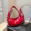 Bolso de Hombro con Remaches de Moda de Alto Sentido Transfronterizo para Mujer 2024 Nuevo de Gran Capacidad Retro Combinable Bolso Dumpling de Axila