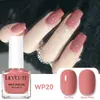 Lily's Cute Esmalte de Uñas Base Agua Transfronterizo Nuevo Sin Hornear Secado Rápido Perlado con Brillo Fino Blanqueador No Descolorante