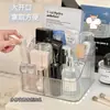 Caja de Almacenamiento de Cosméticos Nueva Transfronteriza Acrílico Transparente Escritorio Tocador Productos para el Cuidado de la Piel Mascarillas Portamaquillaje