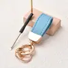Atacado do fabricante chaveiros de ovelha pequenos estilo francês, pequenos presentes decorativos, pingentes de chaveiro, chaveiros personalizados e minimalistas