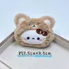 Colgante de Peluche Gato Kt que Chilla Cabeza de Cerdo Oso Accesorios para Pelo de Gato Colgante para Ropa Bolsa Juguete Accesorios