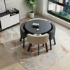 Mesa de negociação simples para escritório e combinação de cadeiras criativas para reuniões, chás com leite, recepção de lazer, mesa pequena redonda e mesa de jantar