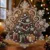 Novo pingente de pintura de Natal Premium Pérola Diamante fofo e prático da Amazon