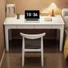 Mesa de Madeira Maciça Pequena para Apartamento para Estudantes, Mesa de Escrita para Casa, Largura 40/50cm, Mesa de Computador para Escritório/Quarto, Mesa de Estudo