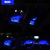 Luces LED de ambiente para coche transfronterizas una por cuatro dos monocromáticas luces para reposapiés decoración de coche luces para reposapiés