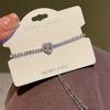 Pulseira de Amor em Forma de Coração Jojo Estilo Coreano Dongdaemun High-end Estilo Vermelho da Internet Requintada Combina com Tudo Pulseira Estilo Vermelho da Internet para Mulheres