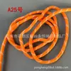 Cuerda Redonda de Poliéster con Núcleo Retorcido, Patrón de Puntos de Colores, 5mm de Espesor, Cuerda Miu Resistente al Desgaste para Tejido Hecho a Mano DIY, Colgante, Cinturón, Cuerda para Sombrero, Cordón